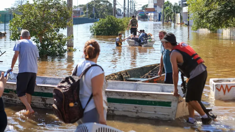 Enchentes no Rio Grande do Sul (RS)