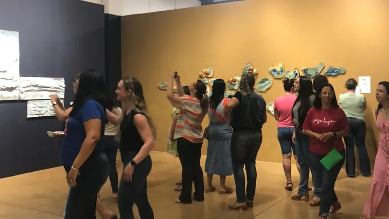 Professores de Olímpia recebem capacitação museus e o acesso à arte