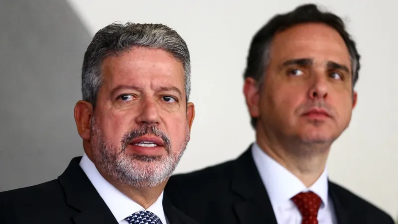 Presidente da Câmara e do Senado, Arthur Lira (PP-AL) e Rodrigo Pacheco (PSD-MG)