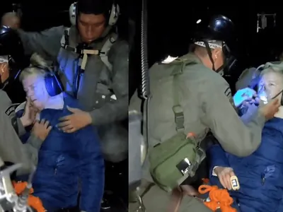 Militares do Cavex resgatam dois idosos em Eldorado do Sul, no Rio Grande do Sul