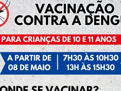 Olímpia inicia vacinação contra a dengue nesta quarta-feira (8)