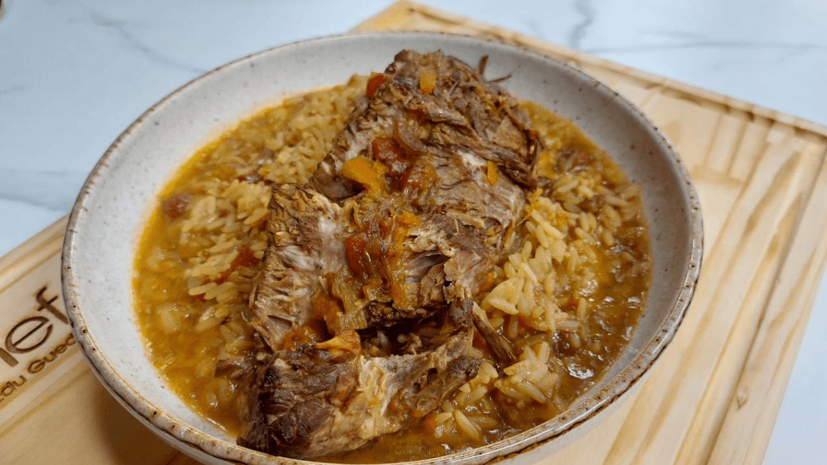 Cupim ao molho de vinho com arroz caldoso | Band Receitas