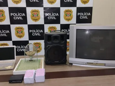 Bingo clandestino é descoberto pela Polícia Civil em Prudente