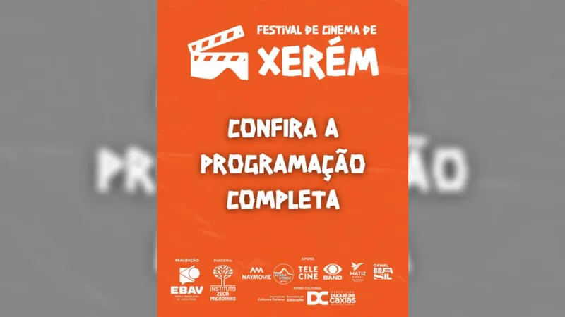 Festival de cinema de Xerém estreia com 40 filmes e muitas atividades