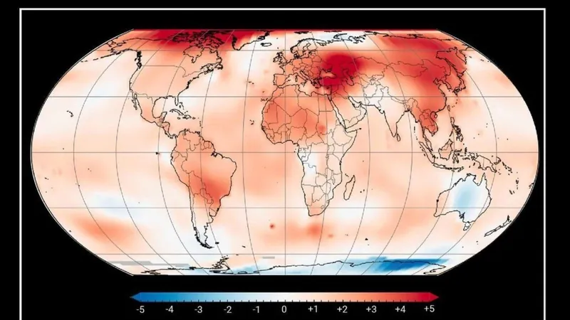 Abril de 2024 é o mais quente já registrado pela NASA