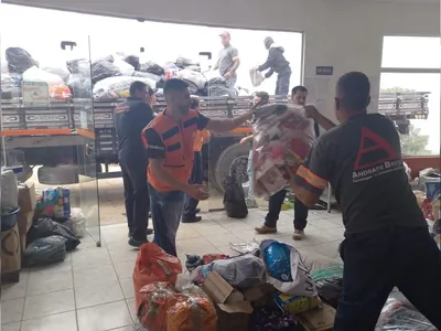 Comitiva da Defesa Civil de Taubaté auxilia nas ações de resgate no RS