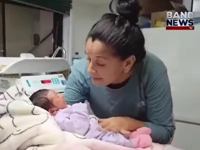 Mulher entra em trabalho de parto em abrigo e dá à luz em meio à tragédia no RS