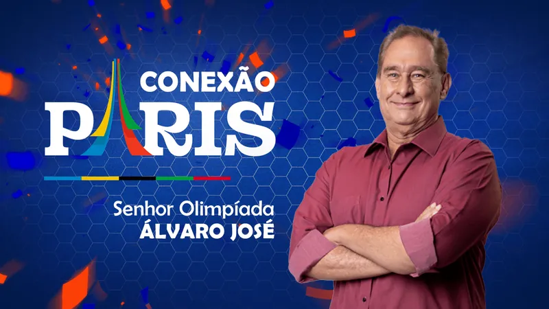 Conexão Paris recebe Álvaro José, o Senhor Olimpíada, nesta terça-feira (14)