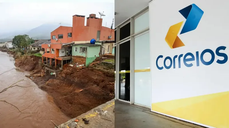 Correios suspendem doações de roupas ao RS temporariamente