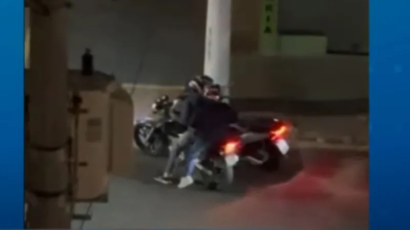 Moradores filmam ataques de ladrões de moto na Zona Sul de São Paulo