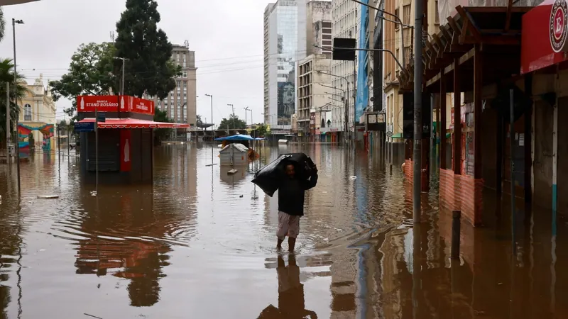 Enchente em Porto Alegre, Rio Grande do Sul