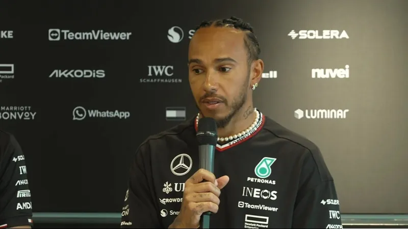 Hamilton fala de enchentes no RS: "Gostaria de poder estar lá e ajudar"