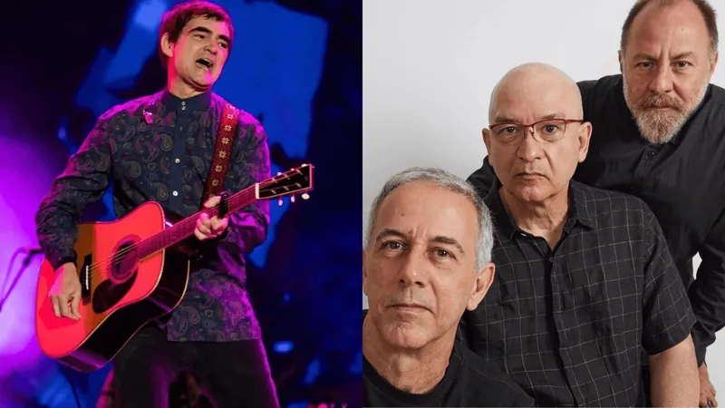 Samuel Rosa e Paralamas do Sucesso fazem show na Farma Conde Arena