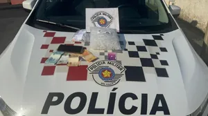 Polícia Militar e Civil prendem suspeito de tráfico de drogas em Queluz