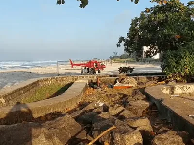 Bombeiros resgatam mais de 180 pessoas em quatro dias de ressaca no RJ