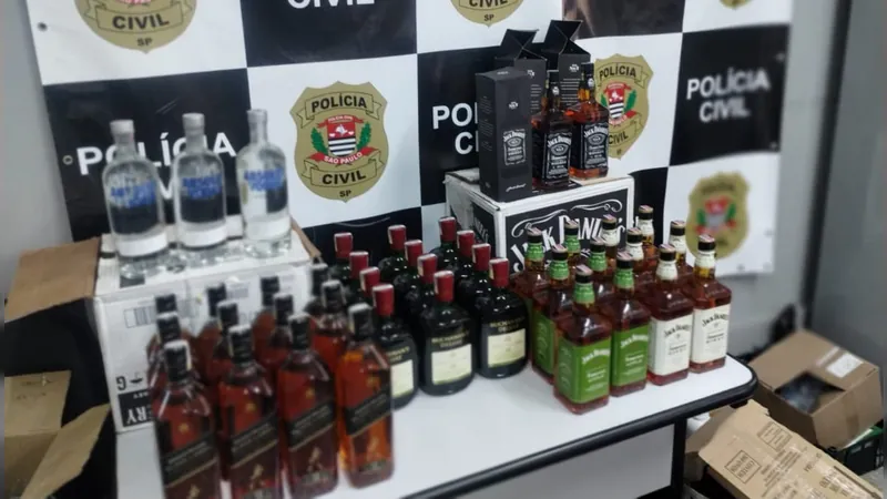 Homem é preso suspeito de falsificar bebidas alcoólicas em Campinas