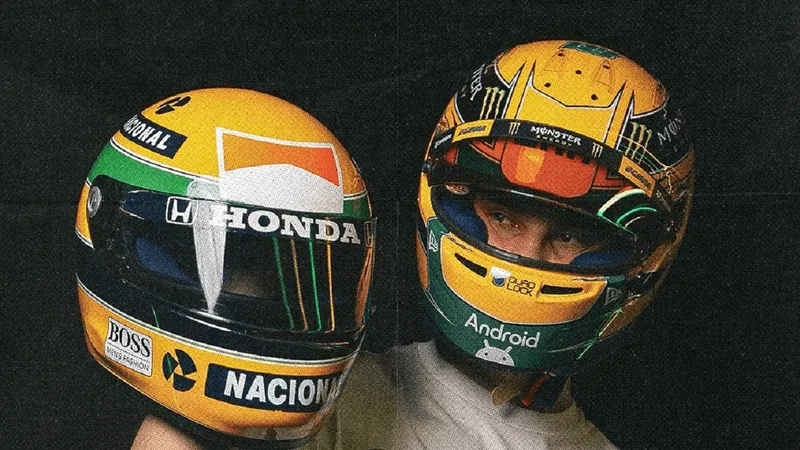 Pilotos da McLaren terão capacetes especiais em homenagem a Senna em Mônaco