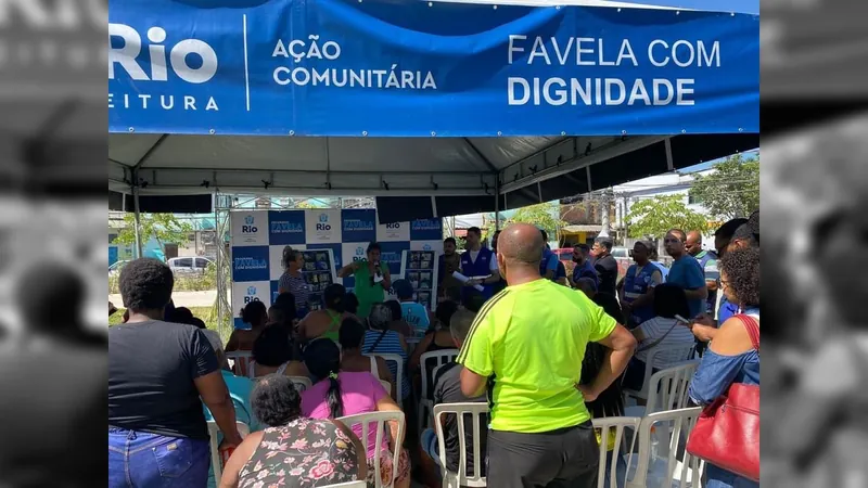 Inciativa da Prefeitura leva serviços gratuitos a moradores do Jacarezinho