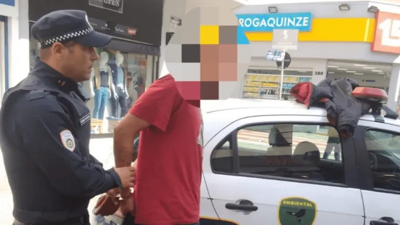 GCM de Taubaté prende homem procurado pela Justiça na ação “Praça Segura”