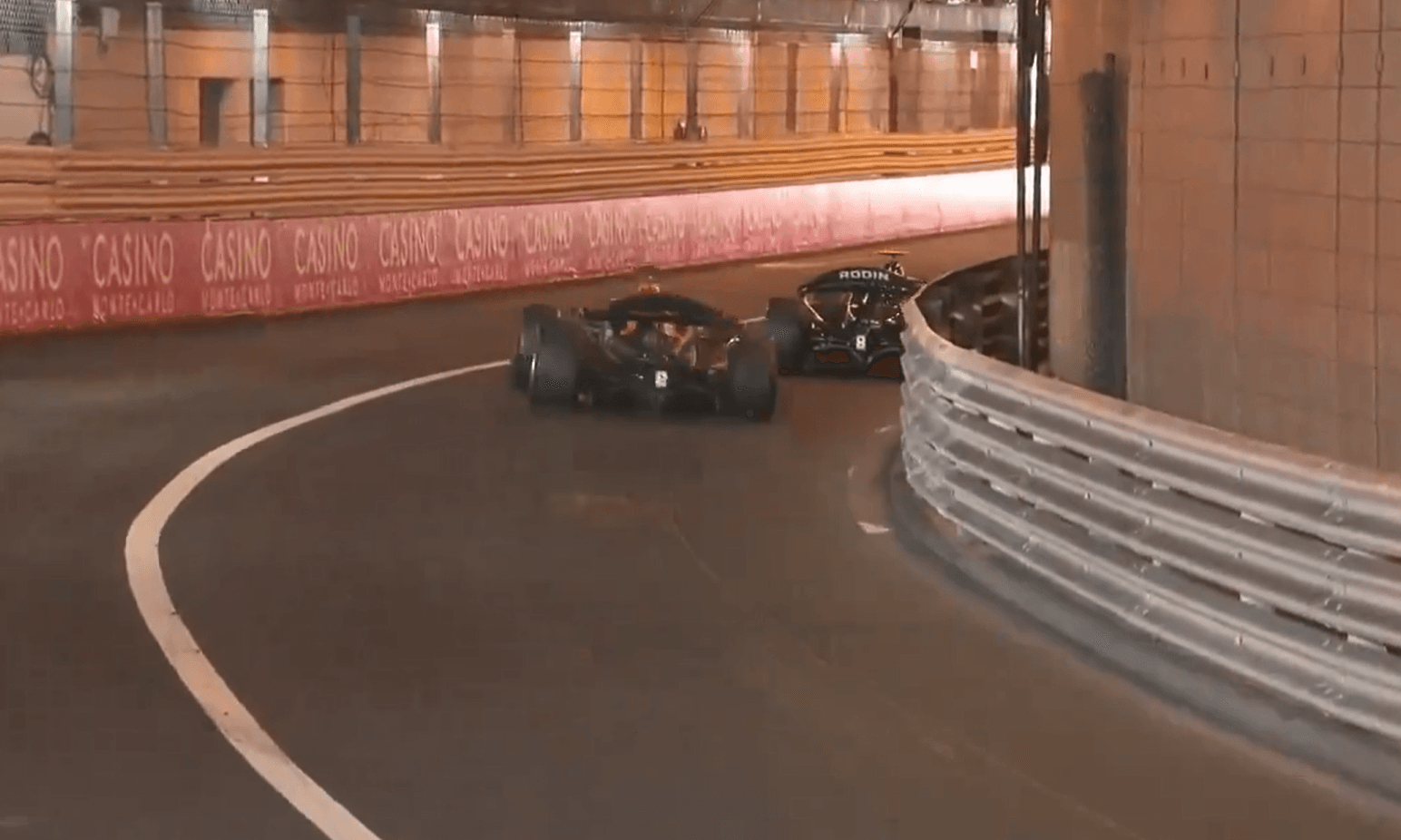 VÍDEO: Piloto da F2 esbanja reflexos para evitar acidente no túnel de Mônaco
