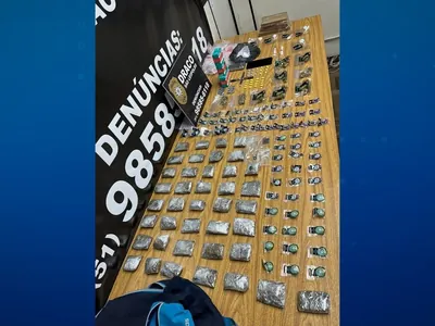 Polícia prende homem suspeito de fazer ‘delivery’ de drogas em abrigos no RS