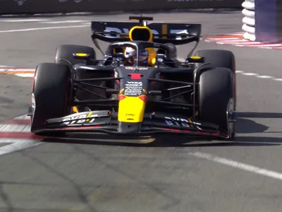 Veja o momento em que Verstappen toca o muro na classificação do GP de Mônaco