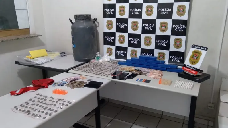Oito pessoas são detidas por tráfico de drogas em Garça