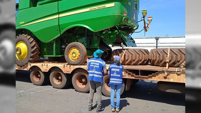 Pragas agrícolas podem estar escondidas nas máquinas e tratores; entenda