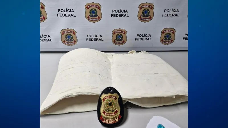 Portuguesa é presa com 4,5 kg de cocaína presa ao corpo no Aeroporto do Rio