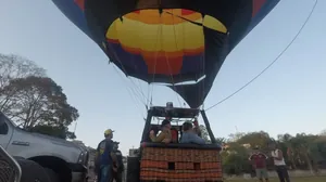 Passeio de balão é atração neste domingo (2) em Igaratá