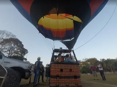Passeio de balão é atração neste domingo (2) em Igaratá