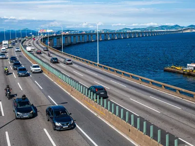 Ponte Rio-Niterói espera 855 mil veículos durante feriado de Corpus Christi