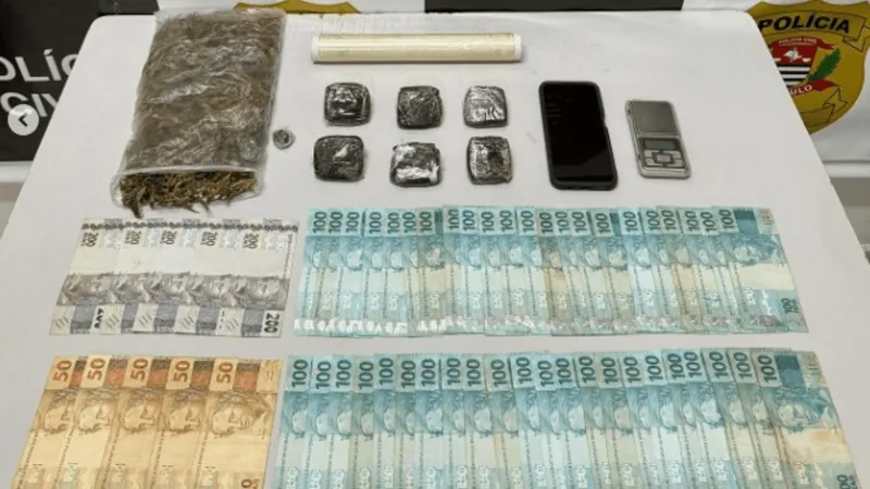Homem de 25 anos é preso por traficar droga “Dry Ice” em Ilhabela