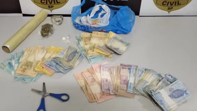 Casal é preso com porções de drogas e dinheiro em Presidente Prudente
