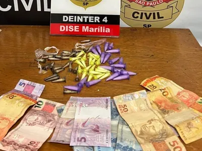 Mulher é presa com porções de drogas e dinheiro em Marília