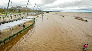 Nível do Guaíba volta a subir e ultrapassa cota de inundação em Porto Alegre