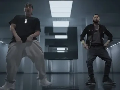 Versões do passado de Eminem se encontram no clipe de "Houdini"