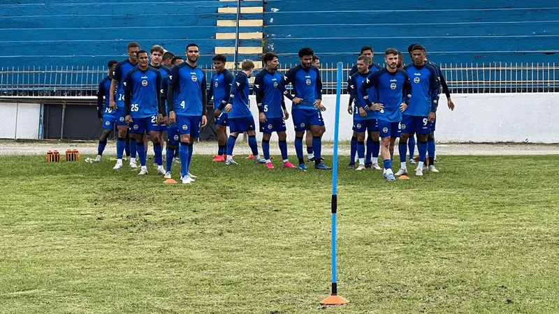 São José encerra preparação para receber o Maringá pelo Brasileirão Série D