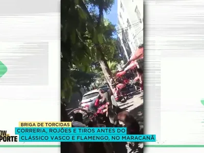 Torcedores de Vasco e Flamengo brigam antes do clássico; 25 foram presos