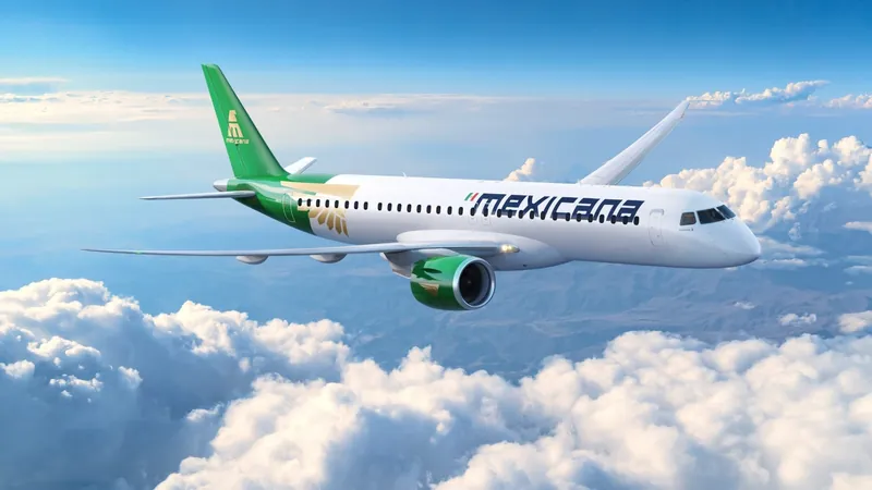 Mexicana de Aviación encomenda 20 jatos E2 da Embraer