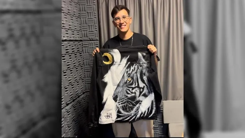 Em Sorocaba, artista é destaque na customização de roupas