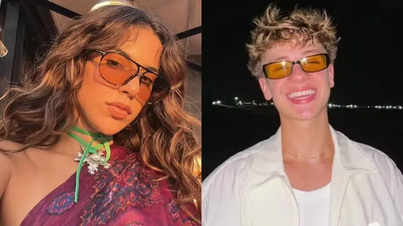 Marina Sena é flagrada trocando beijos com Juliano Floss após negar affair