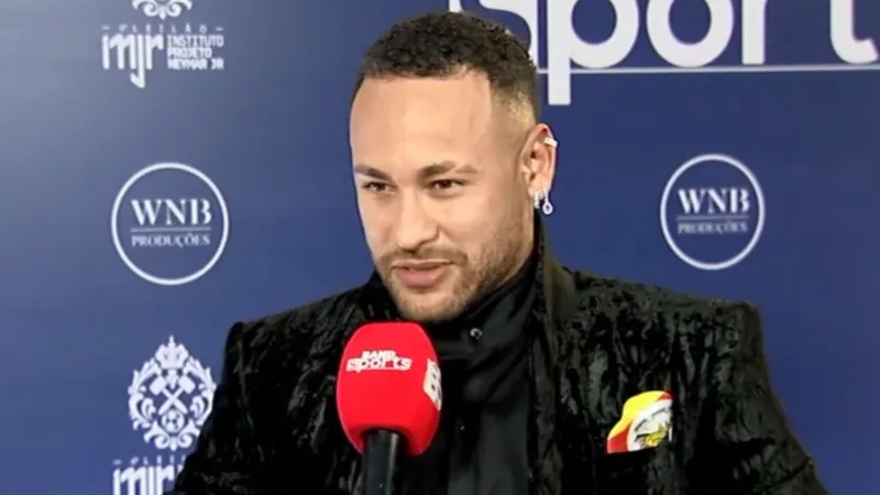 Em entrevista à Band, Neymar defendeu Bola de Ouro para Vinícius Jr.; veja a íntegra