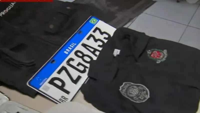 Líder do PCC é preso com dinamites e uniforme da Polícia Civil em São Paulo