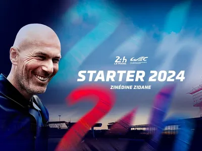 Zidane dará a bandeirada para largada das 24 Horas de Le Mans 2024