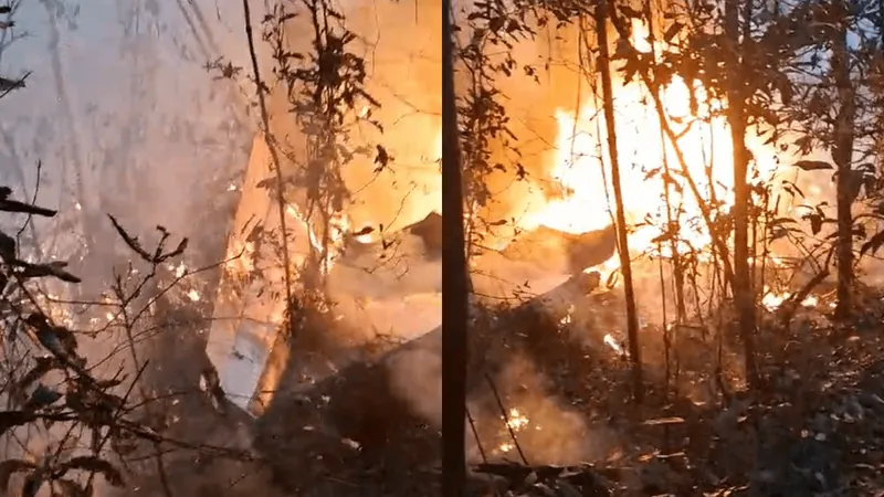 Avião cai no Mato Grosso e deixa mortos