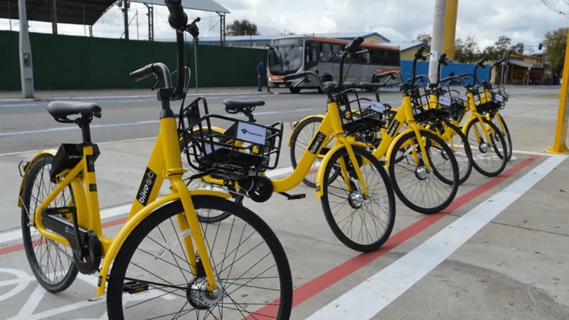 Prefeitura de São José dos Campos implanta novas estações de bikes compartilhadas