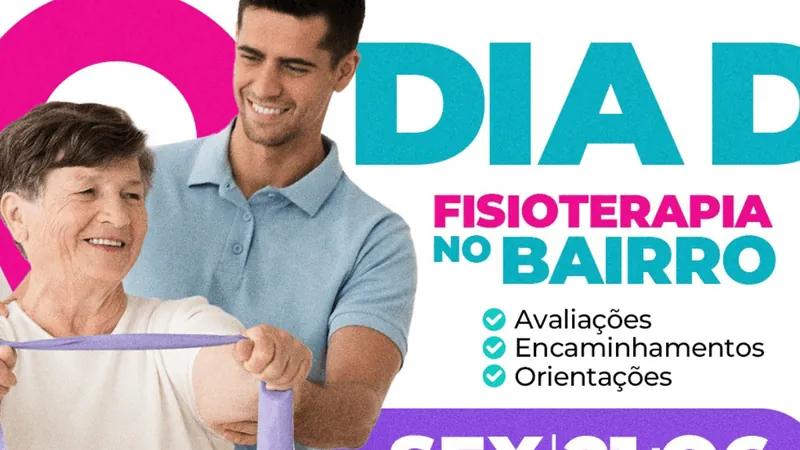 Dia D de Fisioterapia no Bairro será no dia 21 de junho