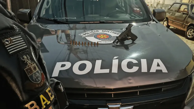 BAEP apreende menor infrator por posse ilegal de arma de fogo em Lorena