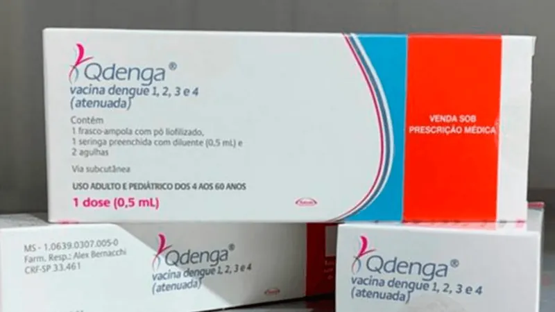 Araçatuba recebe doses da vacina contra à dengue